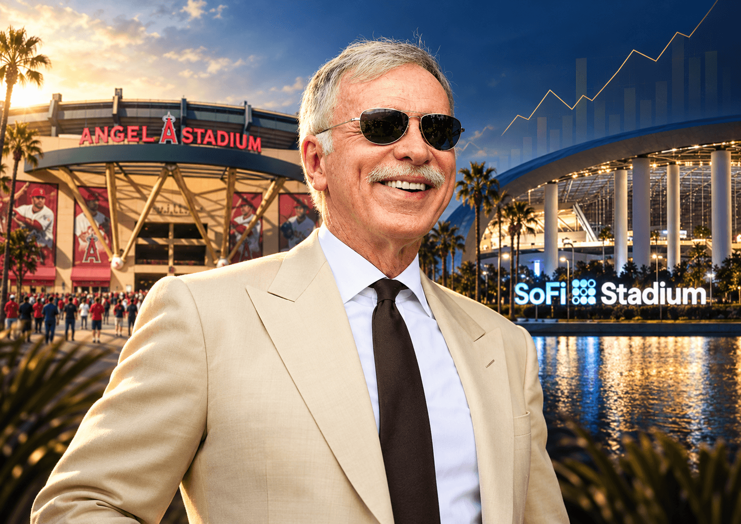 „Arsenal“ savininkas perka „Angels“: Stanley Kroenke sporto imperija jau verta apie 22 mlrd. dolerių